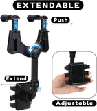 360° Car Rear View Mirror Mount Holder Multifunctional Universal Phone Stand AU
