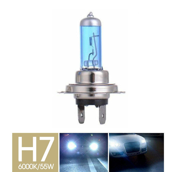 H7 55W 12V Xenon HOD White 6000k Halogen Head Light Globe Bulb Lamp