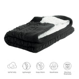 Winter Wrap Thick Sleeping Bags Baby Swaddle Blanket Warm Infant Stroller Knit