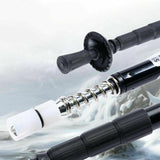 Lightweight Hiking Trekking Poles Walking Stick Anti Shock Adjustable Camping