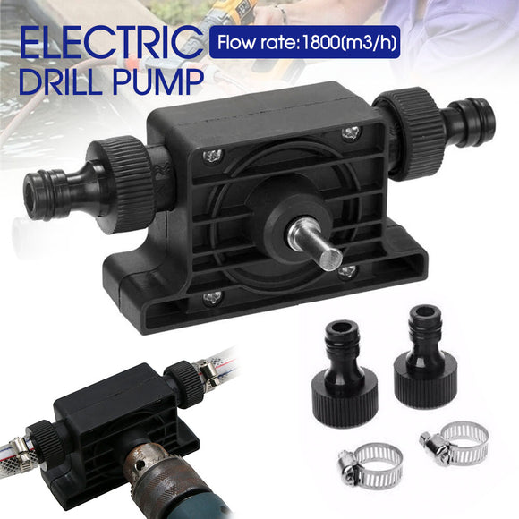 1Pack Self-Priming Transfer Oil Fluid Pumps Electric Drill Powered Water Pump
