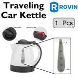 1pcs Dry Protector White 1L Kettle Cigarette Lighter 12V Power Socket with Boil