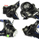 00000LM Rechargeable Headlight Zoomable LED Headlamp CREE XML T6 Head Torch