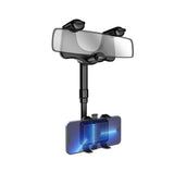 360° Car Rear View Mirror Mount Holder Multifunctional Universal Phone Stand AU
