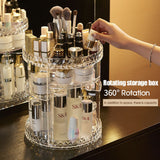 360° Rotating 3 Layer Acrylic Makeup Organiser