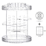 360° Rotating 3 Layer Acrylic Makeup Organiser