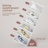 Foldable Shoe Box Storage Transparent 6 Boxes
