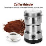 New Electric Coffee Grinder Grinding Milling Bean Nut Spice Matte Blender 220V