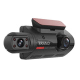 1080P Dual Dash Cam Uber Car 3" IR Night Vision Video Recorder Camera G sensor