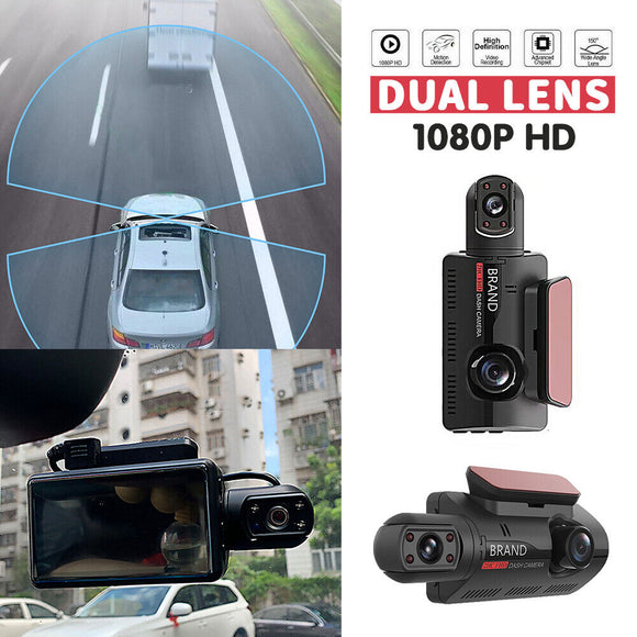 1080P Dual Dash Cam Uber Car 3