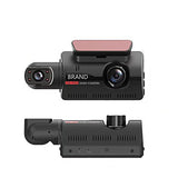 1080P Dual Dash Cam Uber Car 3" IR Night Vision Video Recorder Camera G sensor