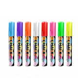 8pcs 3mm Liquid Chalk Marker Pens LED Writing Board Glass Art Pen Window AU