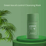 Green Tea Cleansing Facial Mask Stick Purifying Blackhead Acne Remover