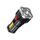 Super Bright Torch Led Flashlight 1200000LM USB Rechargeable Tactical Side Lamp