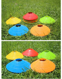 60 Pack Sports Training Discs Markers Cones Soccer Rugby Fitness Exercise