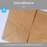 50 x Bulk Kraft Paper Bags Gift Shopping Carry Craft Brown Bag with Handles AU