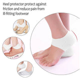 Silicone Gel Heel Socks Cracked Foot Skin Care Protector Sleeve Pain Relief
