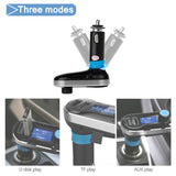 Handsfree LCD MP3 Player FM Transmitter Wireless Bluetooth Car Kit USB/SD