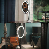 10X Magnifying Makeup Mirror With LED Light Cosmetic 360° Rotation Flexible AU