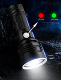 120000LM CREE L2 LED Tactical Rechargeable Flashlight USB Camping Hunting Torch