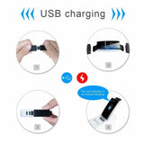 Blood Pressure Heart Rate Monitor Fitness Tracker Smart Bracelet Watch Wristband