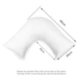 Tri Boomerang V Shape Maternity Nursing Pregnancy Support Pillow Cotton