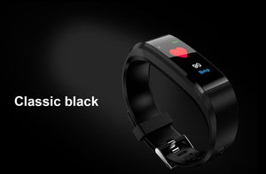 Blood Pressure Heart Rate Monitor Fitness Tracker Smart Bracelet Watch Wristband
