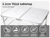 Folding Camping Table Aluminium Portable Picnic Outdoor Foldable Tables BBQ Desk