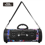 Portable Wireless Bluetooth Speakers Stereo Bass Outdoor Subwoofer USB/TF/ Radio