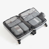 7Pcs Au Packing Cubes Travel Pouches Luggage Organiser Clothes Suitcase Bag