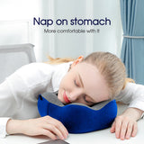 Memory Foam U-shaped Travel Pillow Neck Support Rebound Pad Sleeping Headrest AU