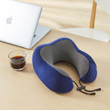 Memory Foam U-shaped Travel Pillow Neck Support Rebound Pad Sleeping Headrest AU