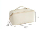 Cosmetic Divider Bag PU Makeup case Storage Portable Travel Pouch Large Capacity