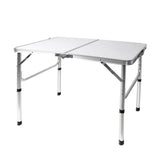 Folding Camping Table Aluminium Portable Picnic Outdoor Foldable Tables BBQ Desk