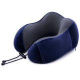 Memory Foam U-shaped Travel Pillow Neck Support Rebound Pad Sleeping Headrest AU