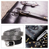 Leather Rivets Tool Metal Stud Set Double Cap Fixing Belt Repair DIY Kit Craft