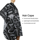 Large Salon Hair Cutting Cape Barber Hairdressing Haircut Apron Cloth For Unisex
