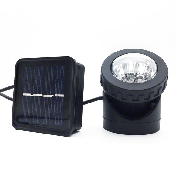 Solar Powered 6 LED Outdoor Garden Landscape Yard Spot Light Lawn Lamp Spotlight