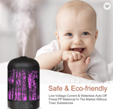 7 Colour LED Ultrasonic Aroma Essential Oil Diffuser Air Purifier Humidifier NEW