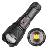 120000LM CREE P90 LED Tactical Flashlight USB Rechargeable Camping Hunting Torch