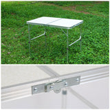 Folding Camping Table Aluminium Portable Picnic Outdoor Foldable Tables BBQ Desk