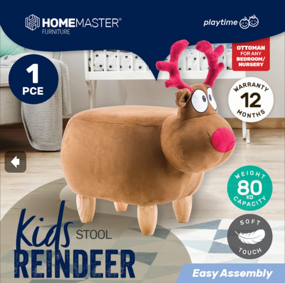 Kids Animal Stool Reindeer Character Premium Quality & Style