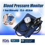 Aneroid Sphygmomanometer Arm Blood Pressure Monitor Cuff Stethoscope Meter