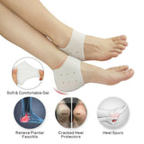 Silicone Gel Heel Socks Cracked Foot Skin Care Protector Sleeve Pain Relief