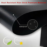 3Pcs Copper Reusable BBQ Grill Mat Bake Sheet Resistant Teflon Meat Barbecue Non-Stick