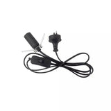Salt Lamp Power Cord Himalayan 1.8m Dimmer or ON/OFF Button with FREE Bulb