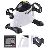 New Mini Pedal Exerciser Gym Bike Fitness Exercise Cycle Leg/Arm w/ LCD Display