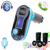 Handsfree LCD MP3 Player FM Transmitter Wireless Bluetooth Car Kit USB/SD