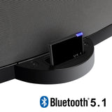Bluetooth 5.1 Music Audio Adapter Receiver 30 Pin Dock Speaker for iPhone iPod