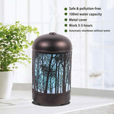 7 Colour LED Ultrasonic Aroma Essential Oil Diffuser Air Purifier Humidifier NEW
